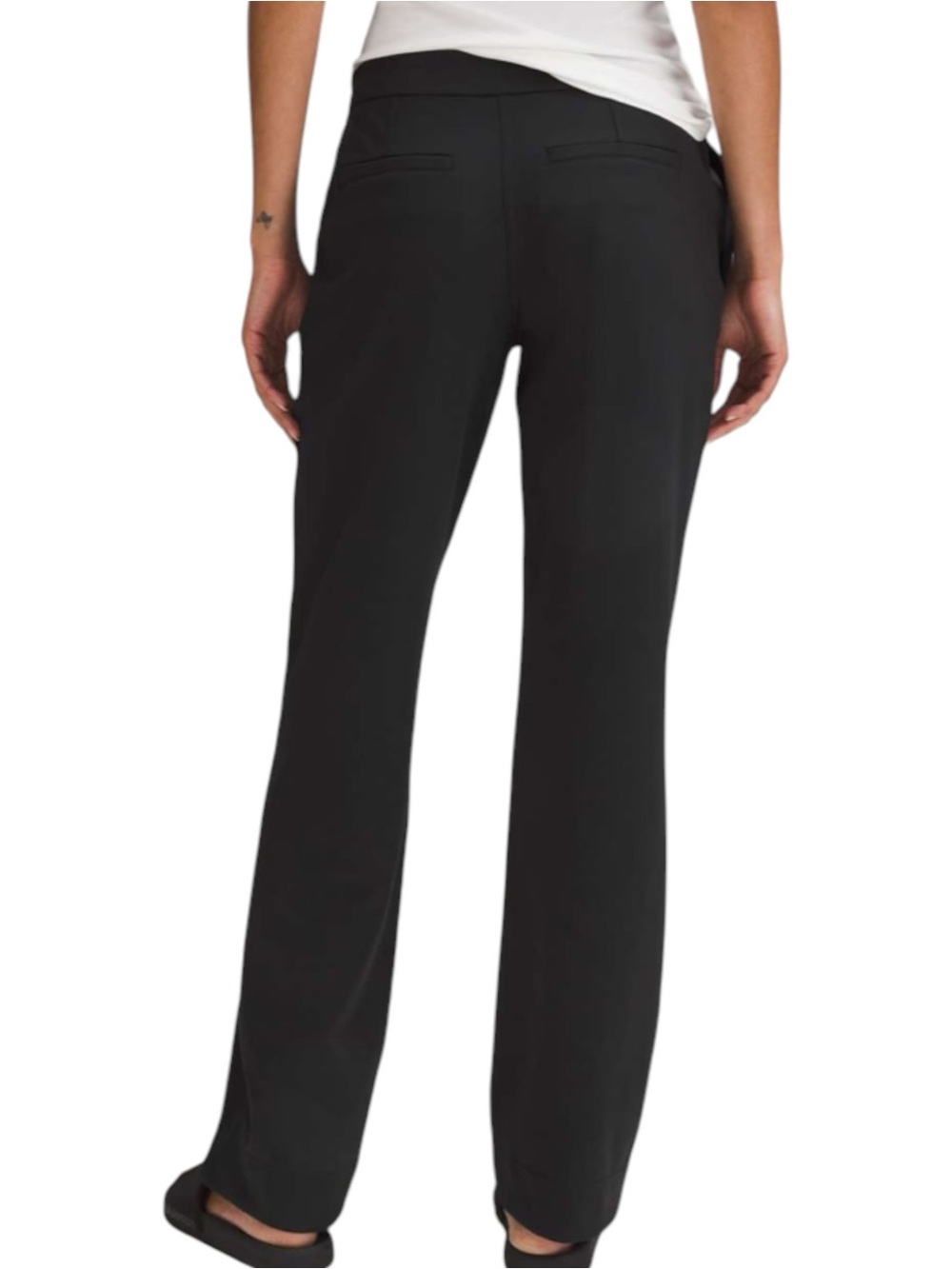 Lululemon Luxtreme Straight Leg Trouser Pants Black
